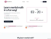 Mental Math Pro