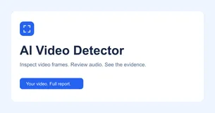 Online AI Video Checker