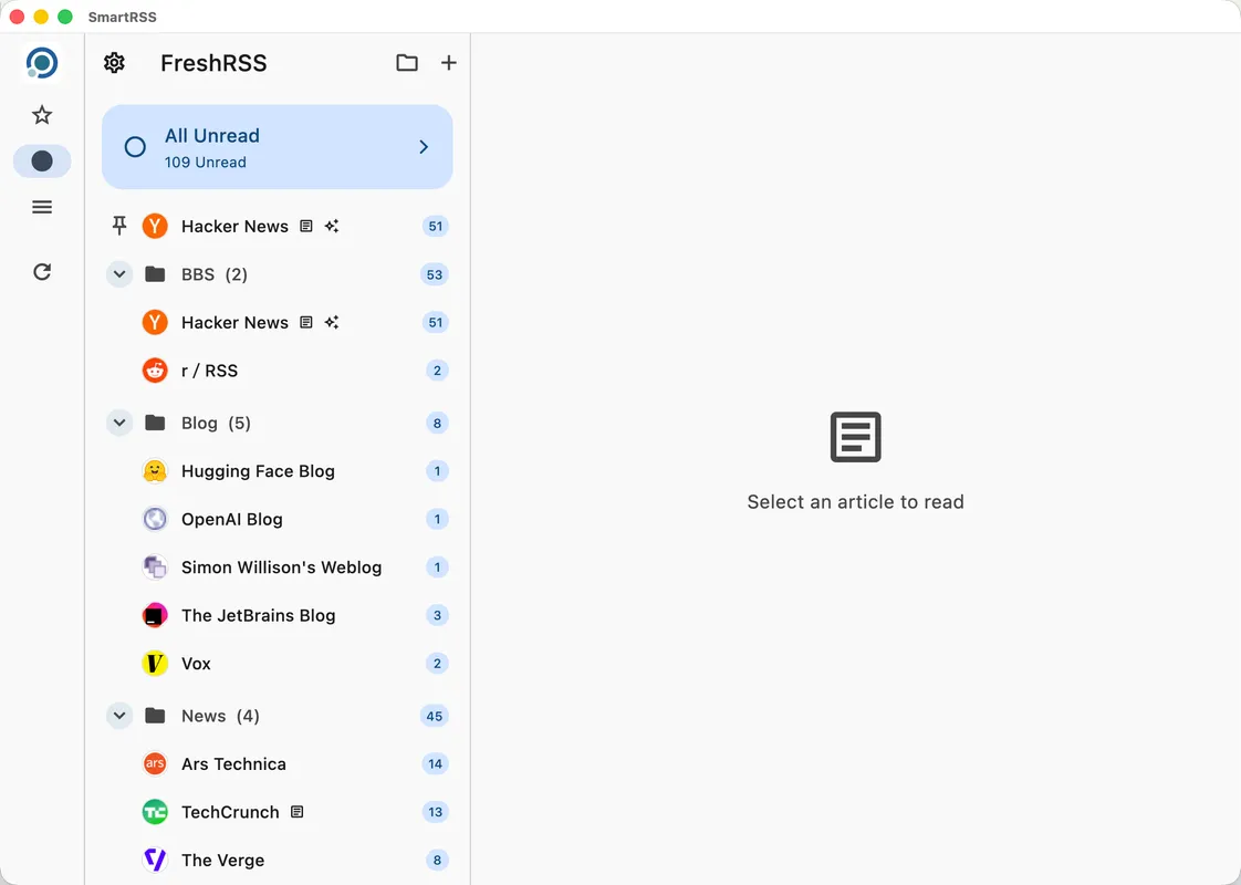 SmartRSS: RSS Reader & Podcast thumbnail 2