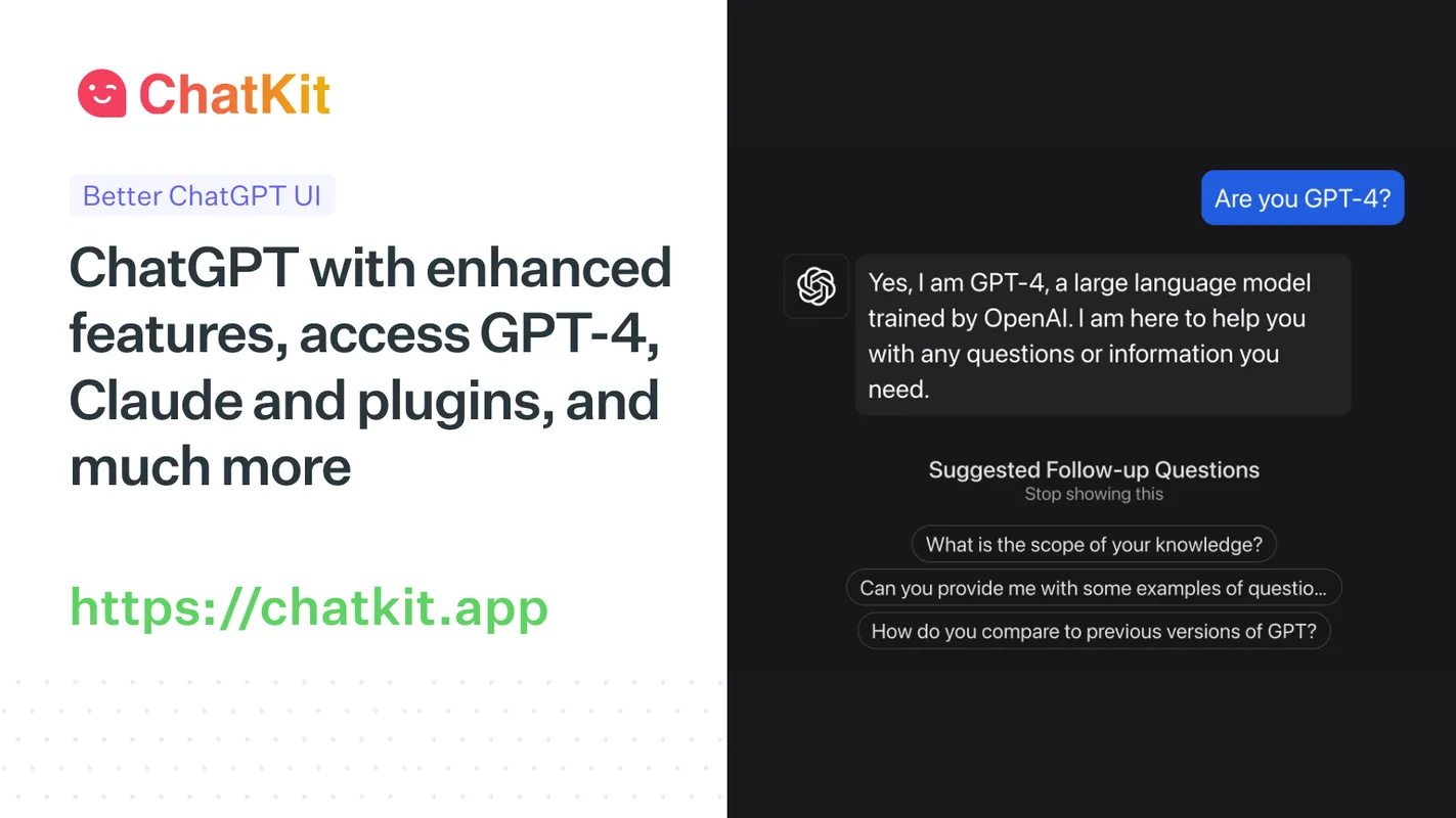 Chatkit screenshot 1