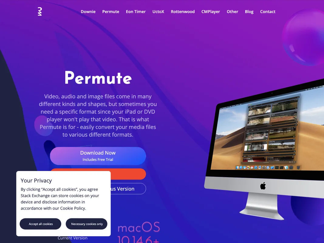 Permute screenshot 1