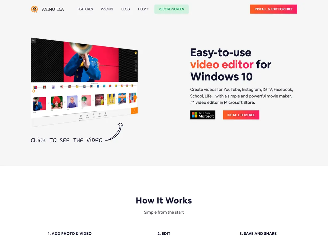 Animotica screenshot 1