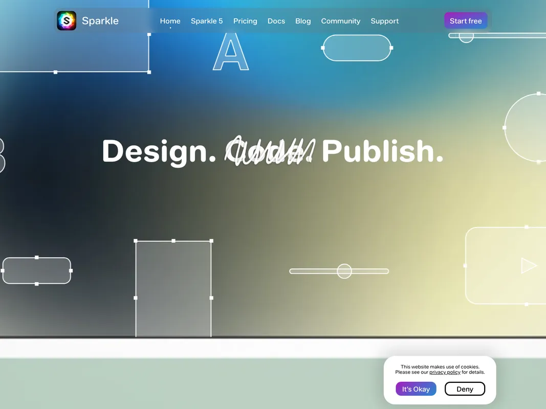 Sparkle screenshot 1