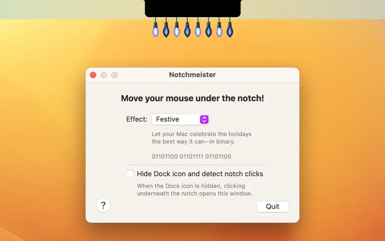 Notchmeister screenshot 1