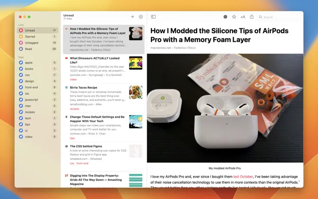 GoodLinks screenshot 1