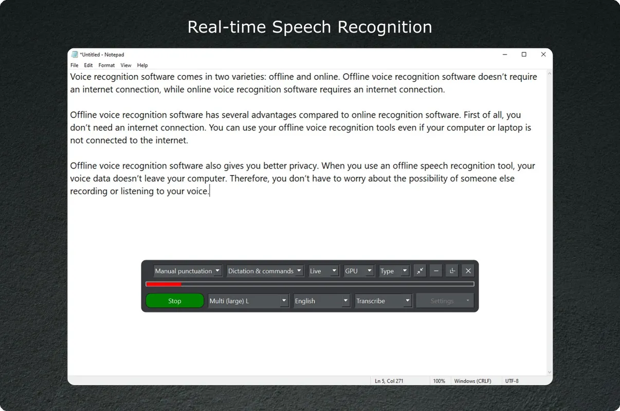 SpeechPulse screenshot 1