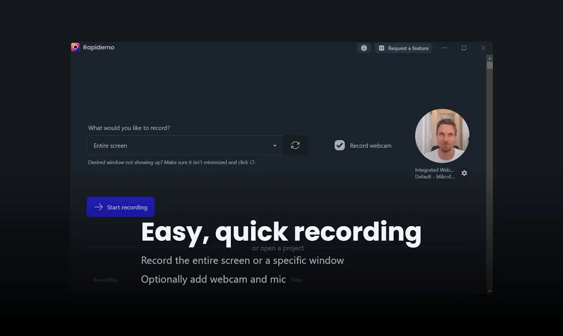 Rapidemo screenshot 1