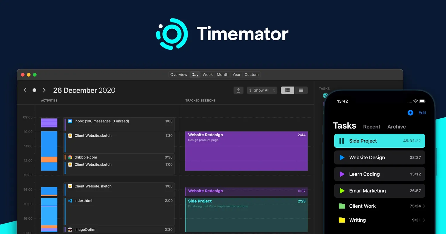 Timemator screenshot 1