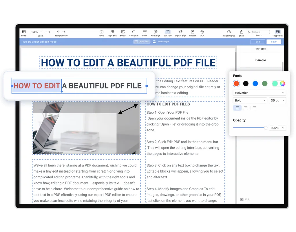 PDF Reader Pro screenshot 1