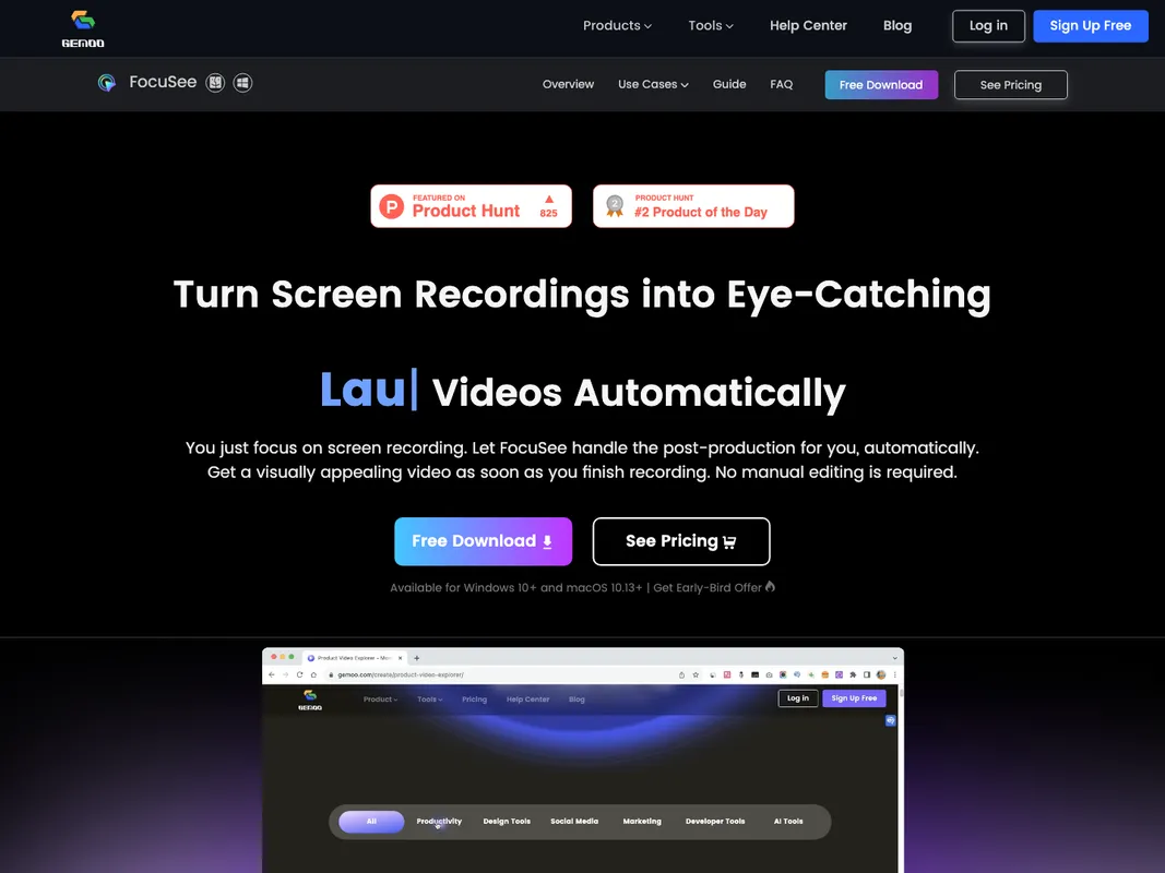 FocuSee screenshot 1