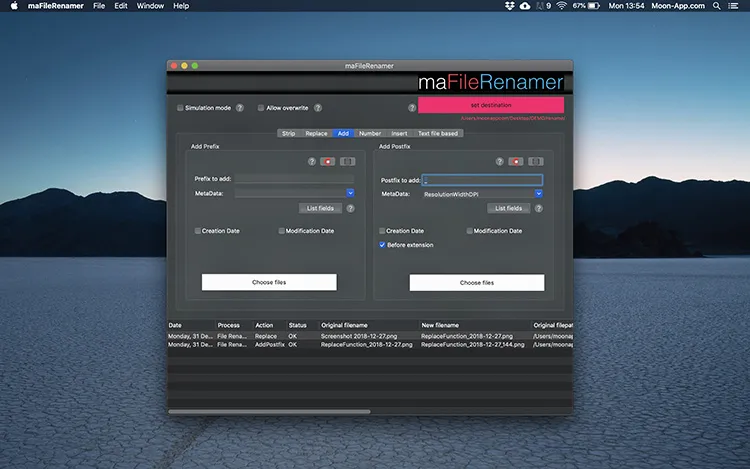maFileRenamer thumbnail 4