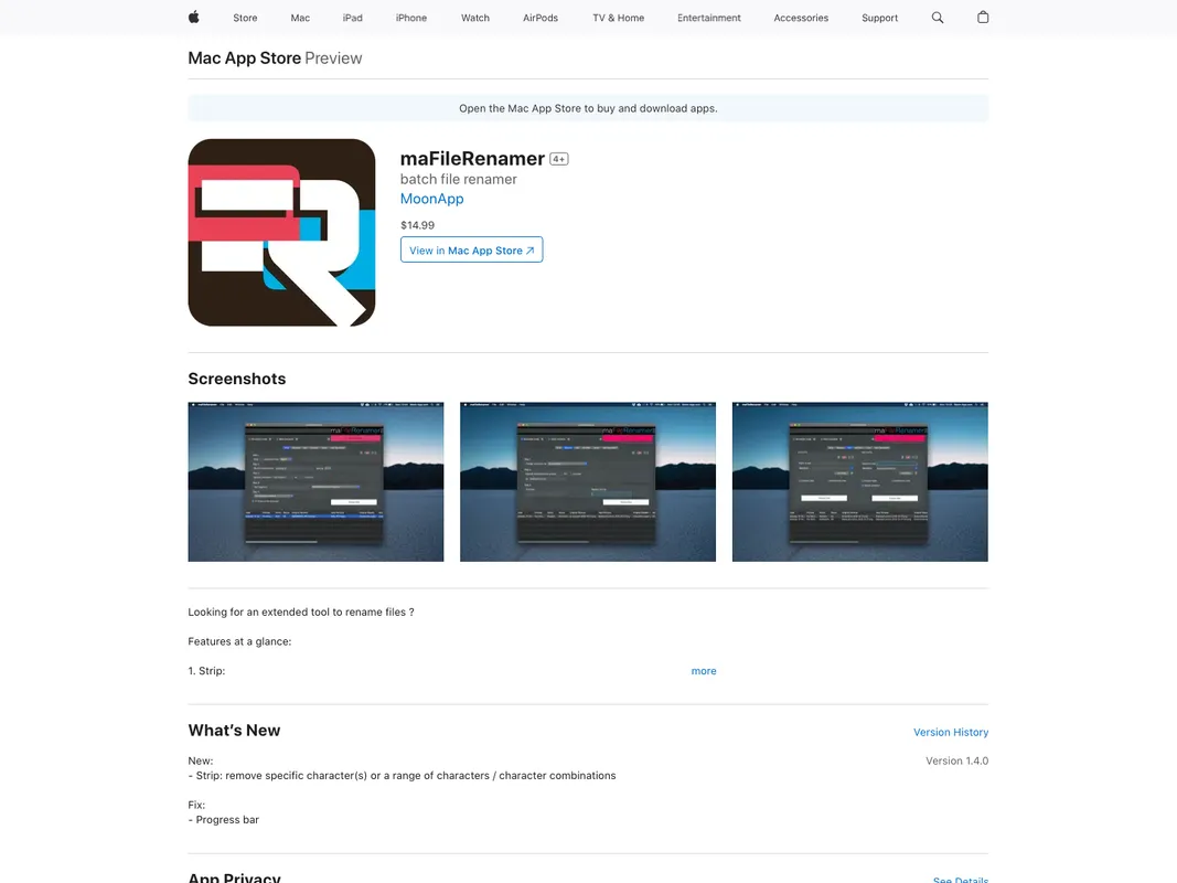 maFileRenamer thumbnail 5