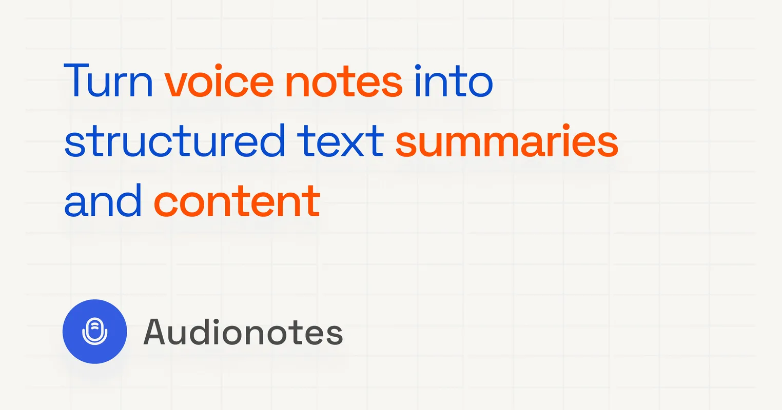 AudioNotes screenshot 1