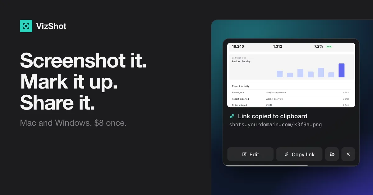 VizShot screenshot 1