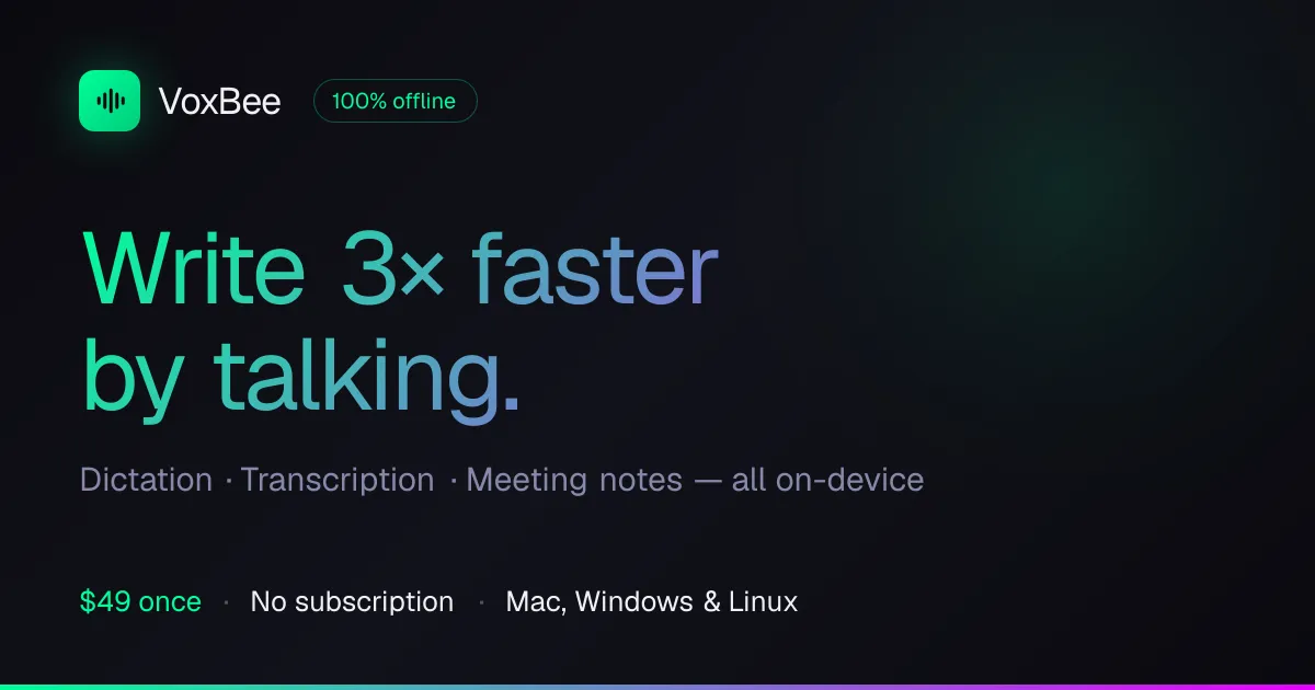 VoxBee screenshot 1