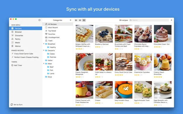 Paprika RECIPE MANAGER screenshot 1
