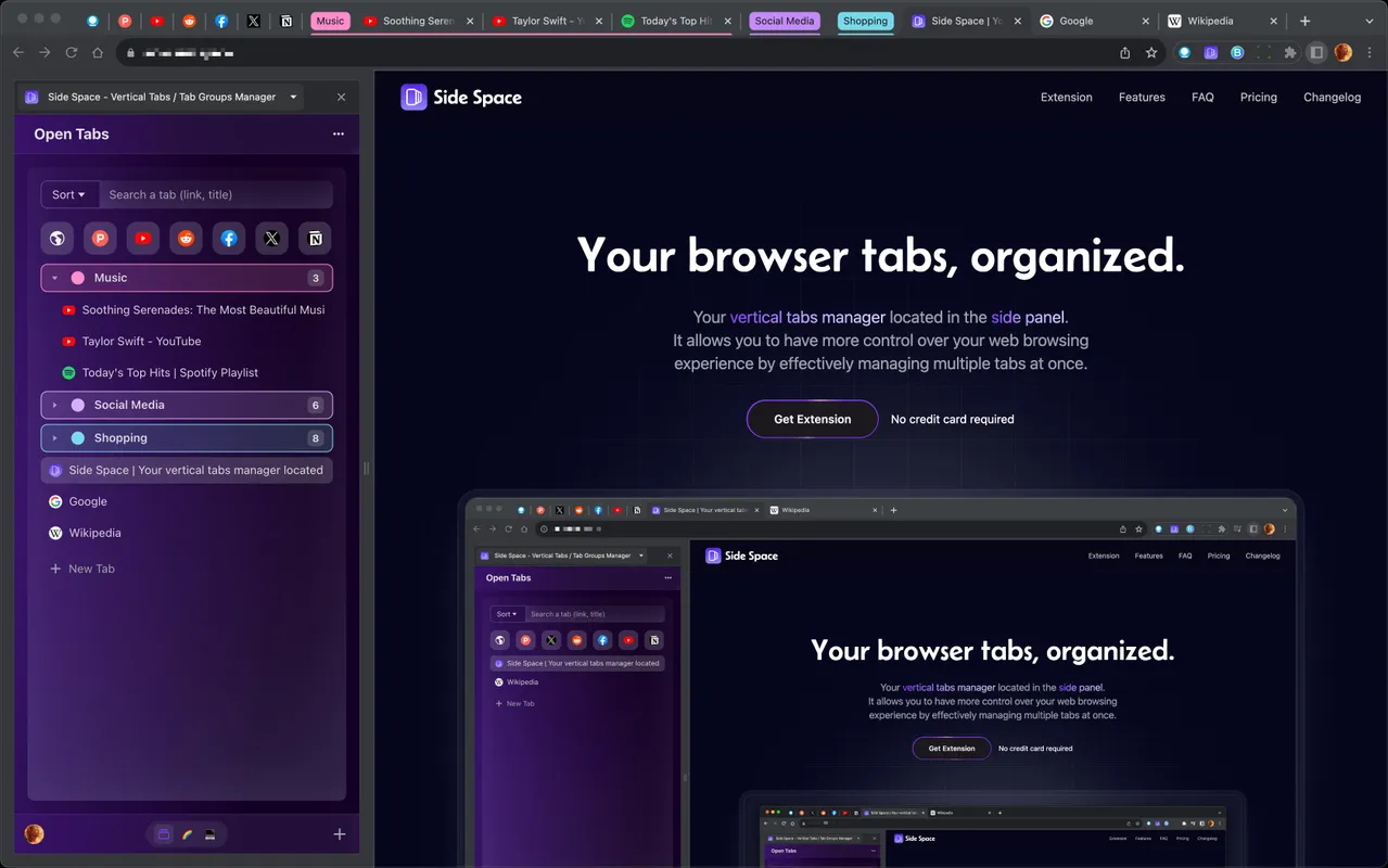 Side Space screenshot 1