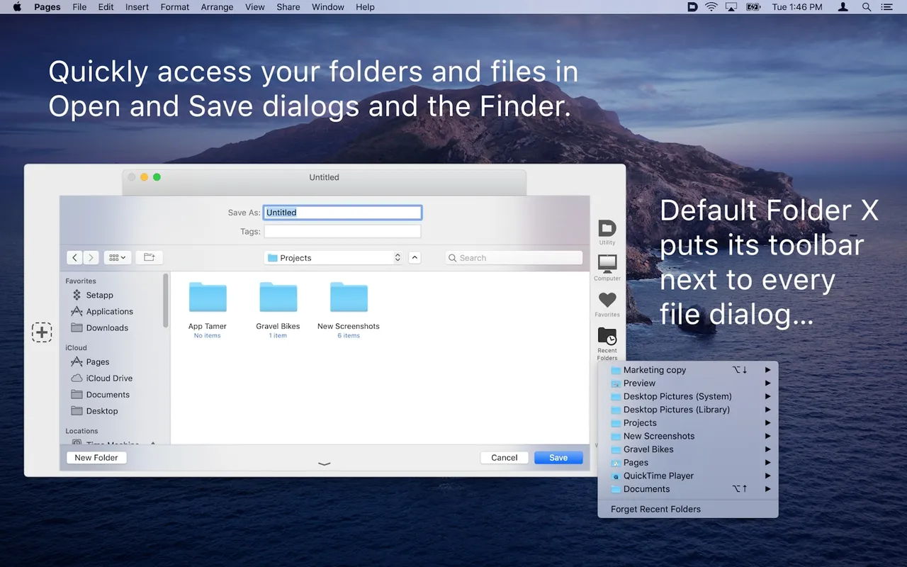 Default Folder X screenshot 1