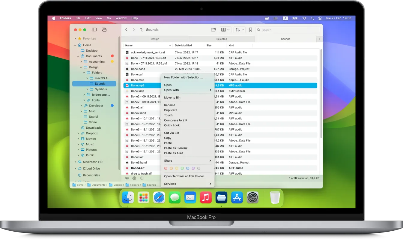 Folders File Manager screenshot 1