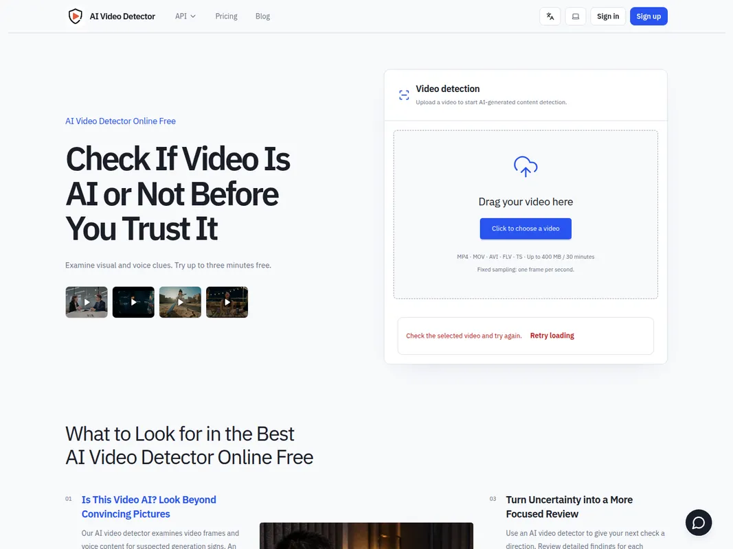 Online AI Video Checker thumbnail 2